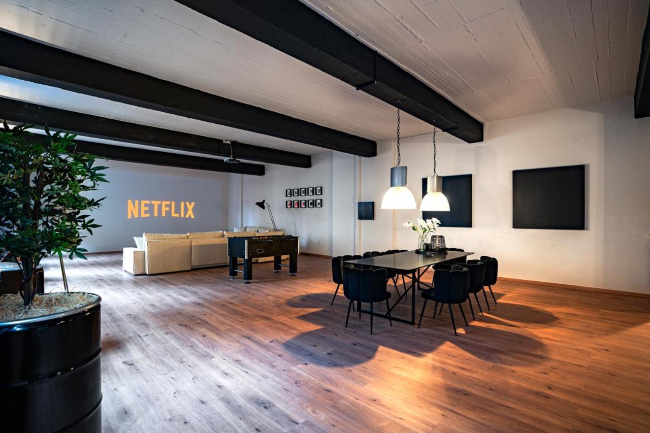 Design Loft - 200Qm2 - Heimkino - Bestlage - Parkplatz Wiesbaden Buitenkant foto